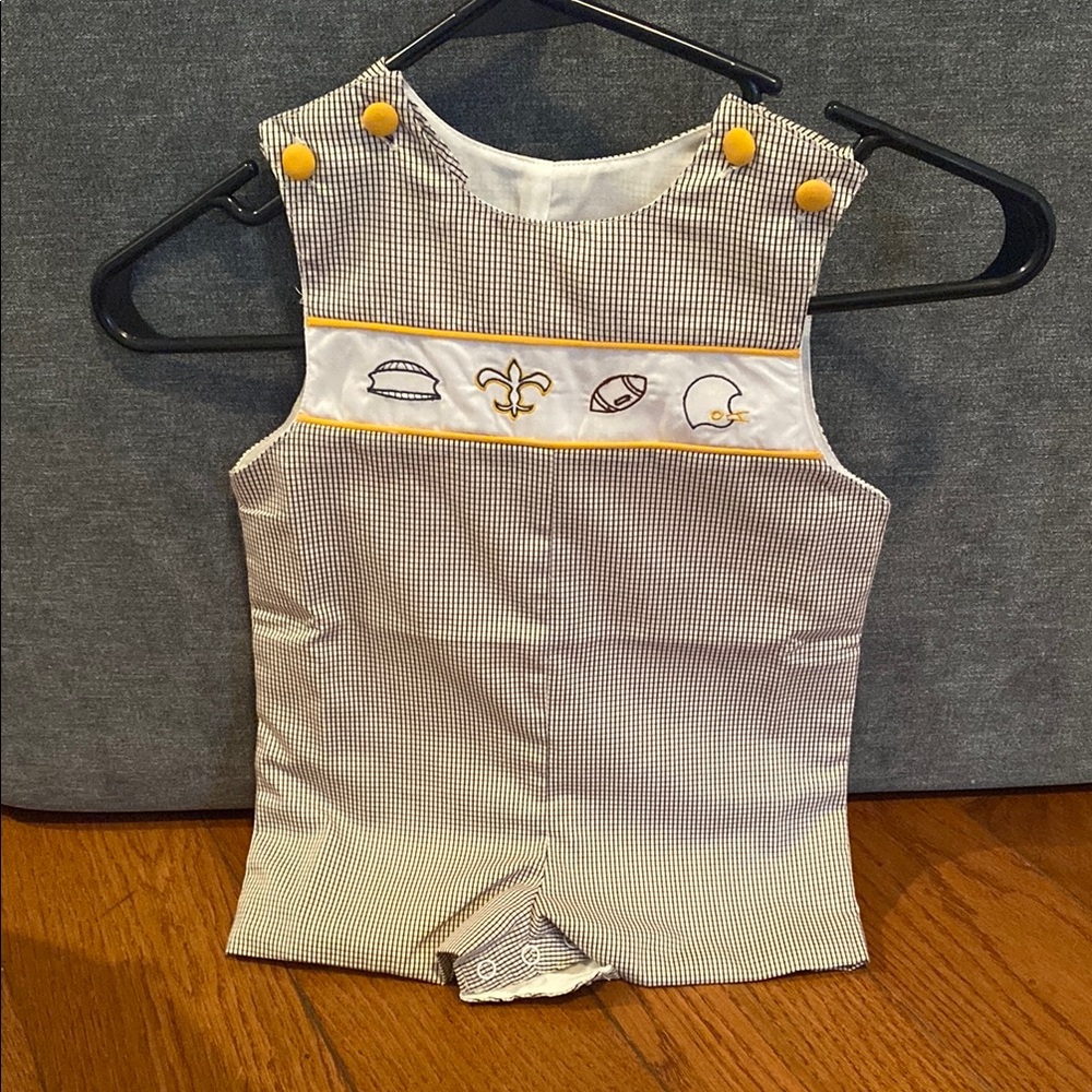Kids One Piece with Yellow Accents